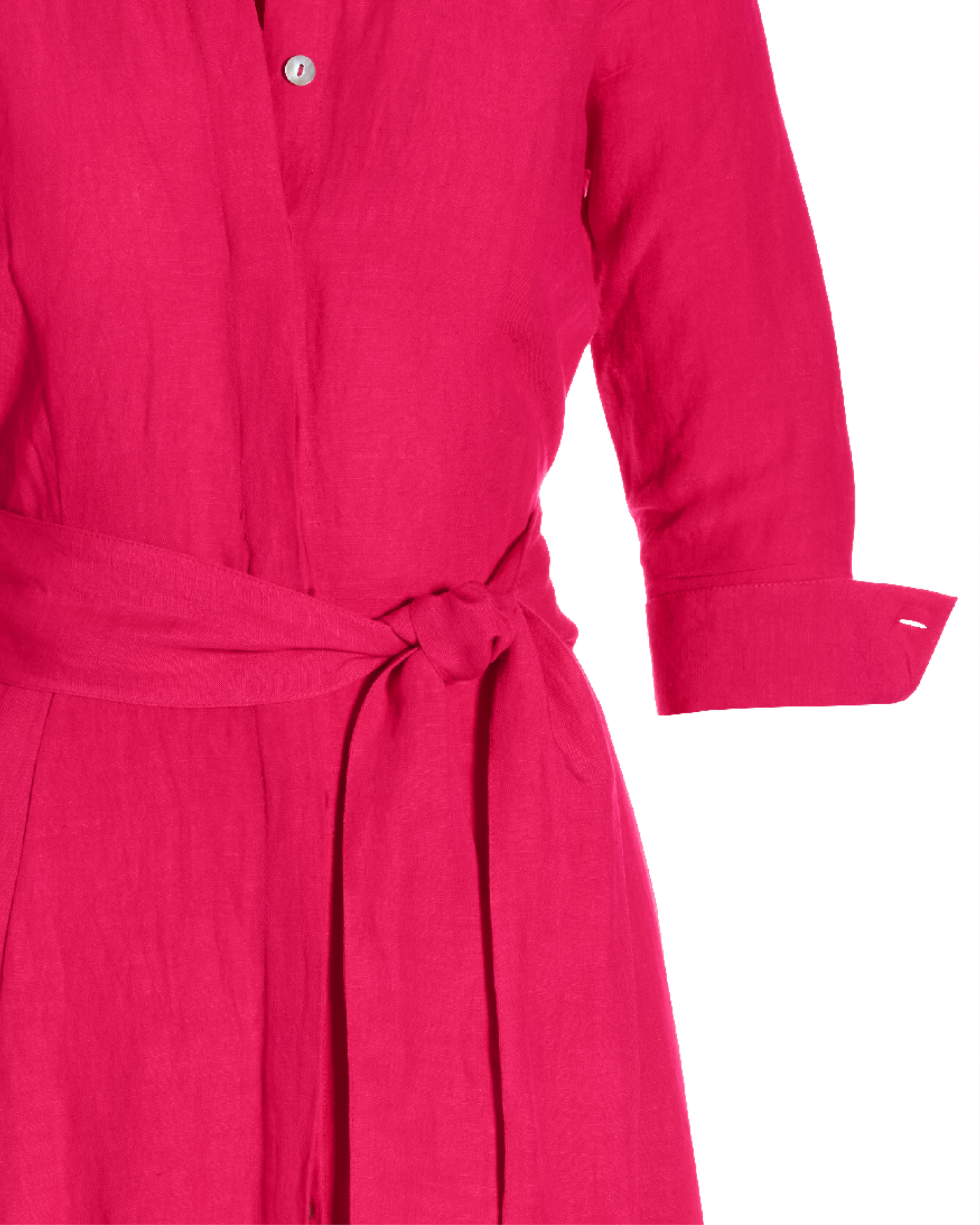 chinese dress ladies Women's Sleeveless Guayabera Dress in Linen and Cotton – Mojito Collection main image 1