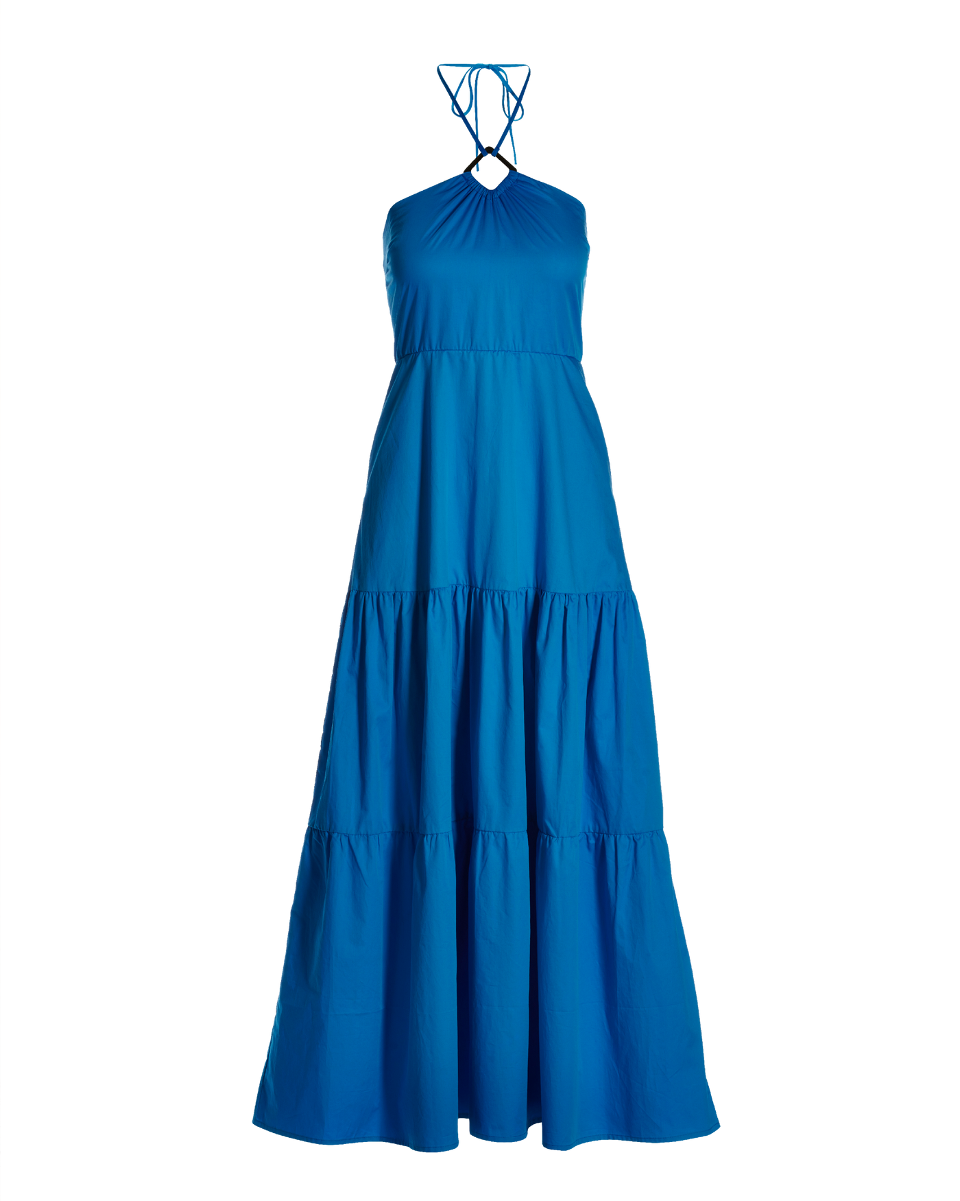 【送料&関税込】C.P. Company Light Blue Halter Long Dress BRILLA Double Loop Bandeau Long Dress - Electric Blue – Luli