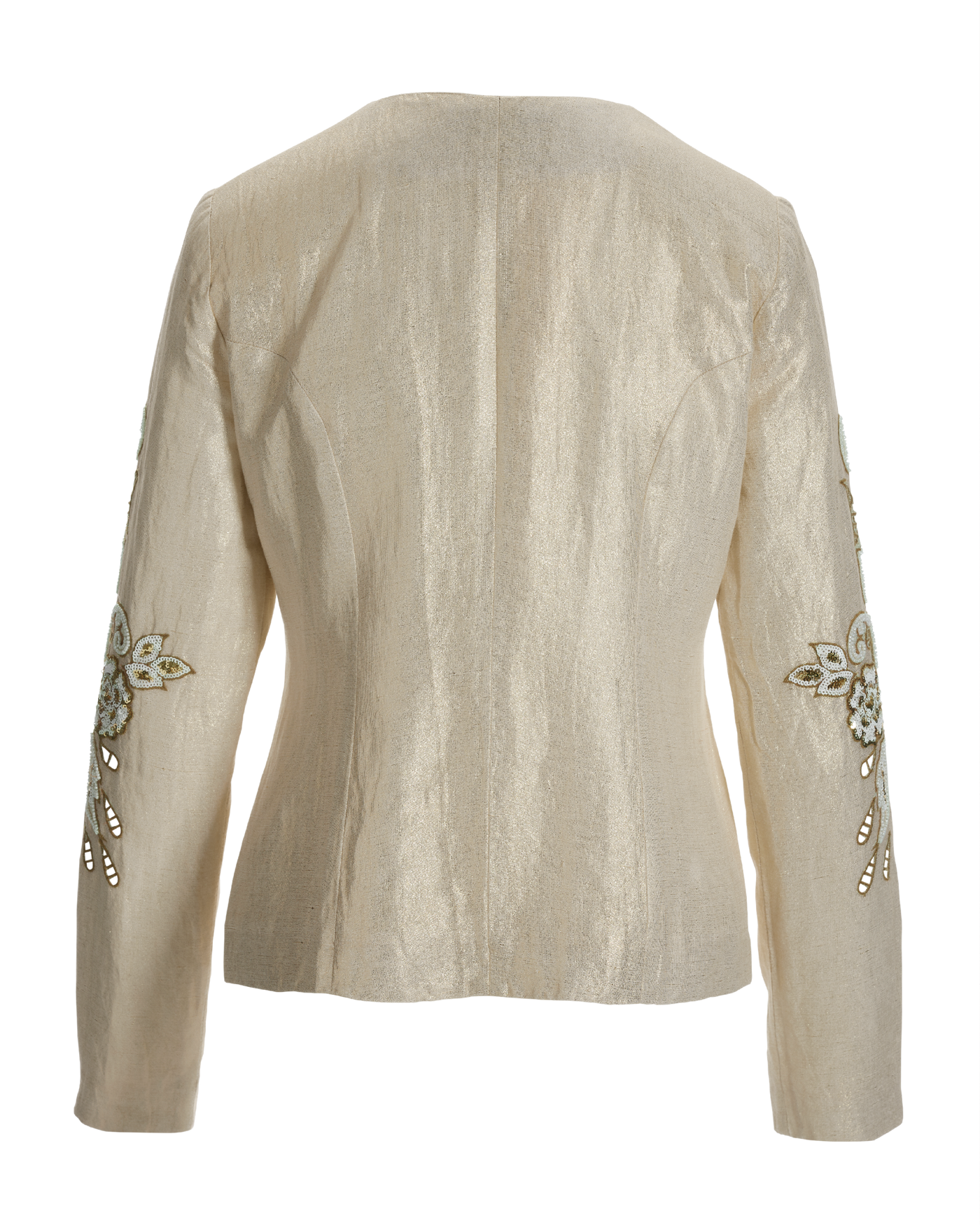 ジャケット・アウター Damart design linen jacket Slim Fit Linen Jacket - Light beige - Men | H&M US