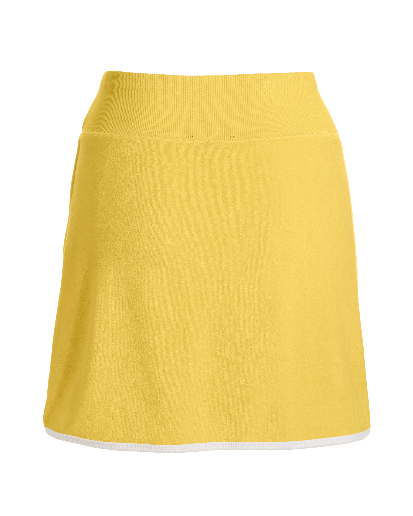 Beach Terry Colored Top and Skort Set Lemon Drop