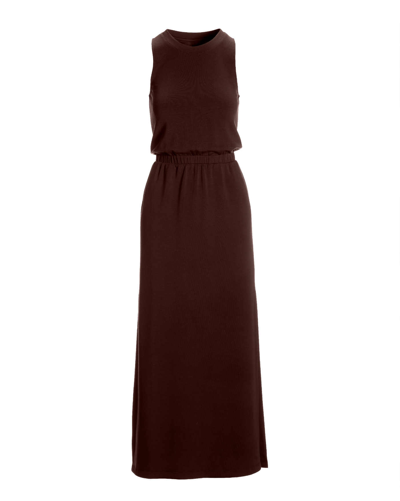 Luxe Lounge Blouson Maxi Dress - Safari Brown | Boston Proper