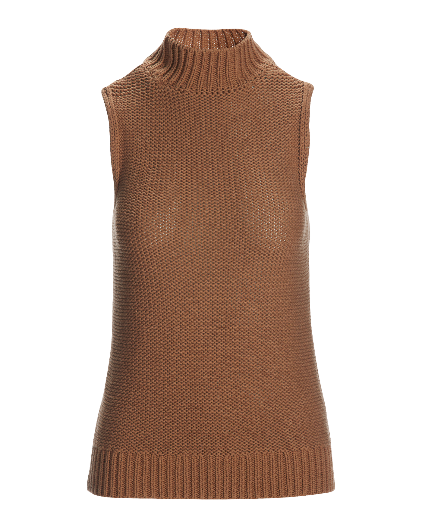Turtleneck Sleeveless Sweater Thrush