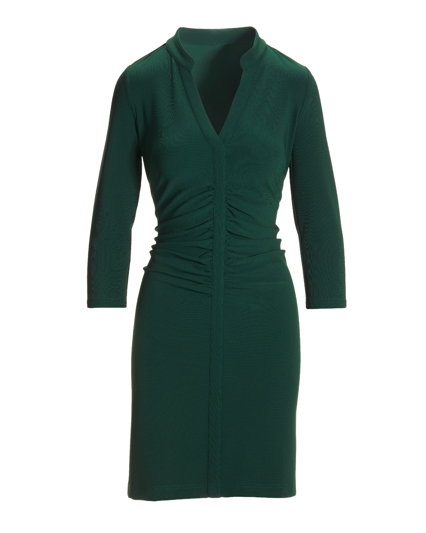 knee length dresses for ladies Long Sleeve Travel Jersey Dress