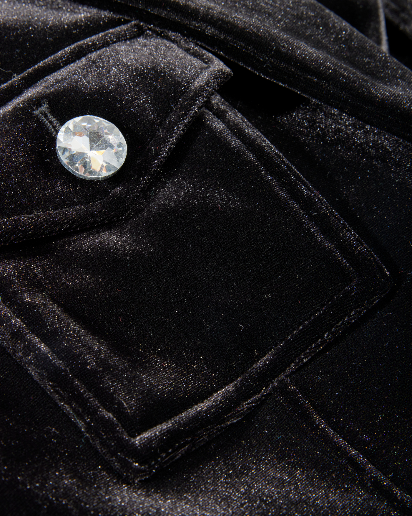 ジャケット・アウター Bijou-Button Velour Down Jacket Bijou-Button Velour Down Jacket