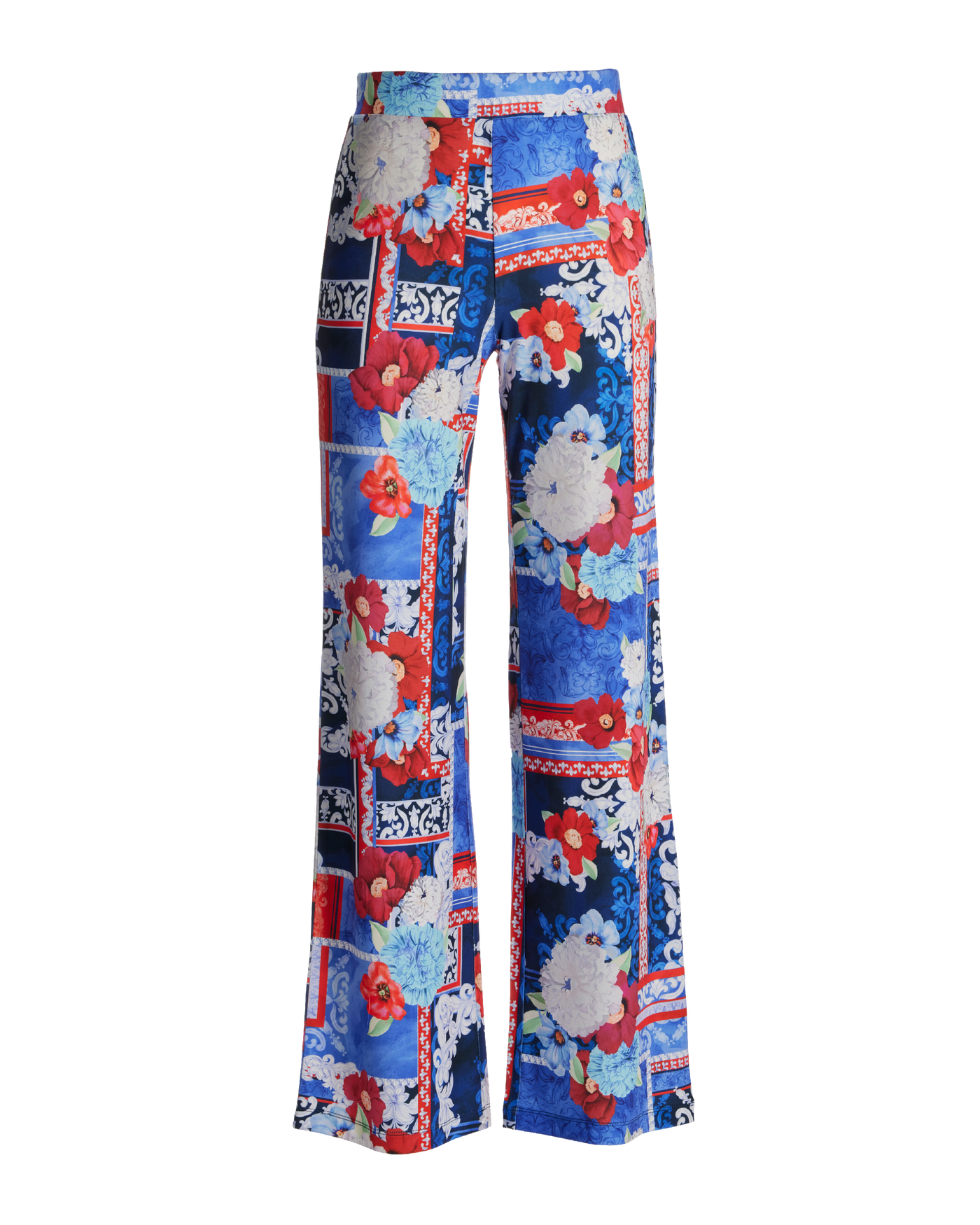 Malibu Print Wide Leg Pant Safari Glam