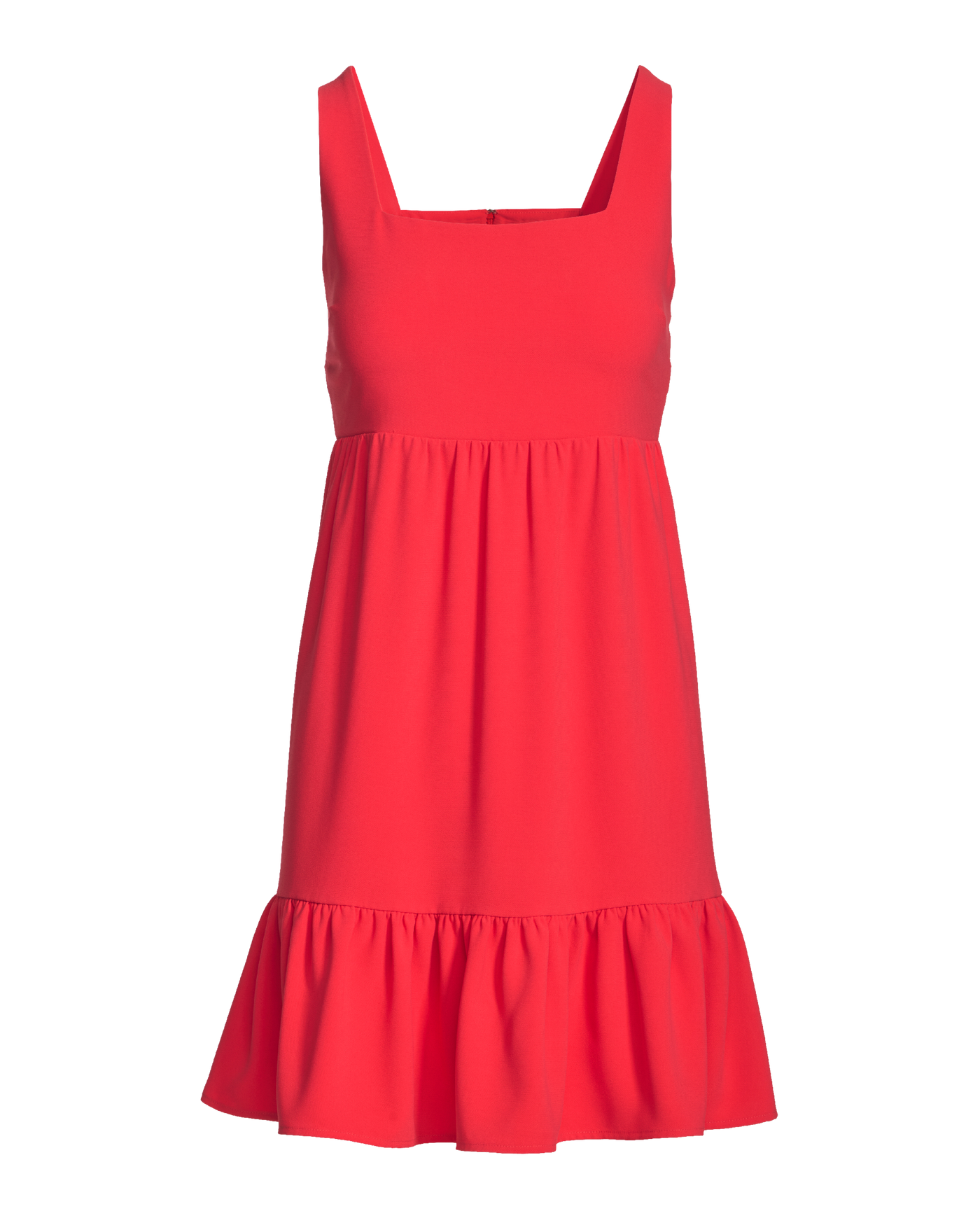Versatile Tiered Short Dress Black