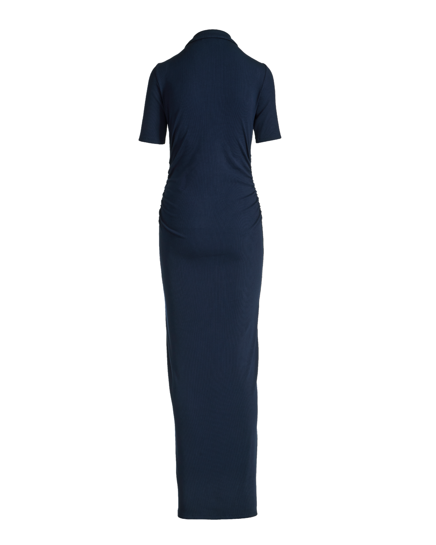 blue ribbed maxi dress WIDE RIB EVERY CURVE MAXI DRESS – STILLWATER main image 0