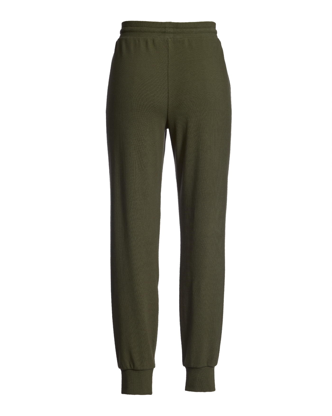 Ribbed Tank and Jogger Lounge Set Olive Night