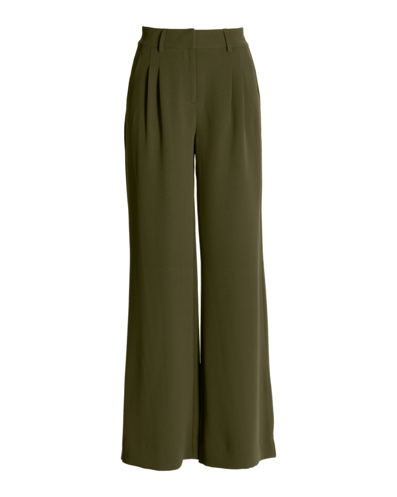 Relaxed Single Button Blazer Olive