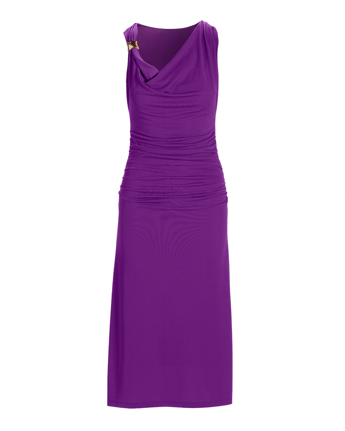 purple sheath dresses Beaded Slit Overskirt Sheath Long Dress 46621