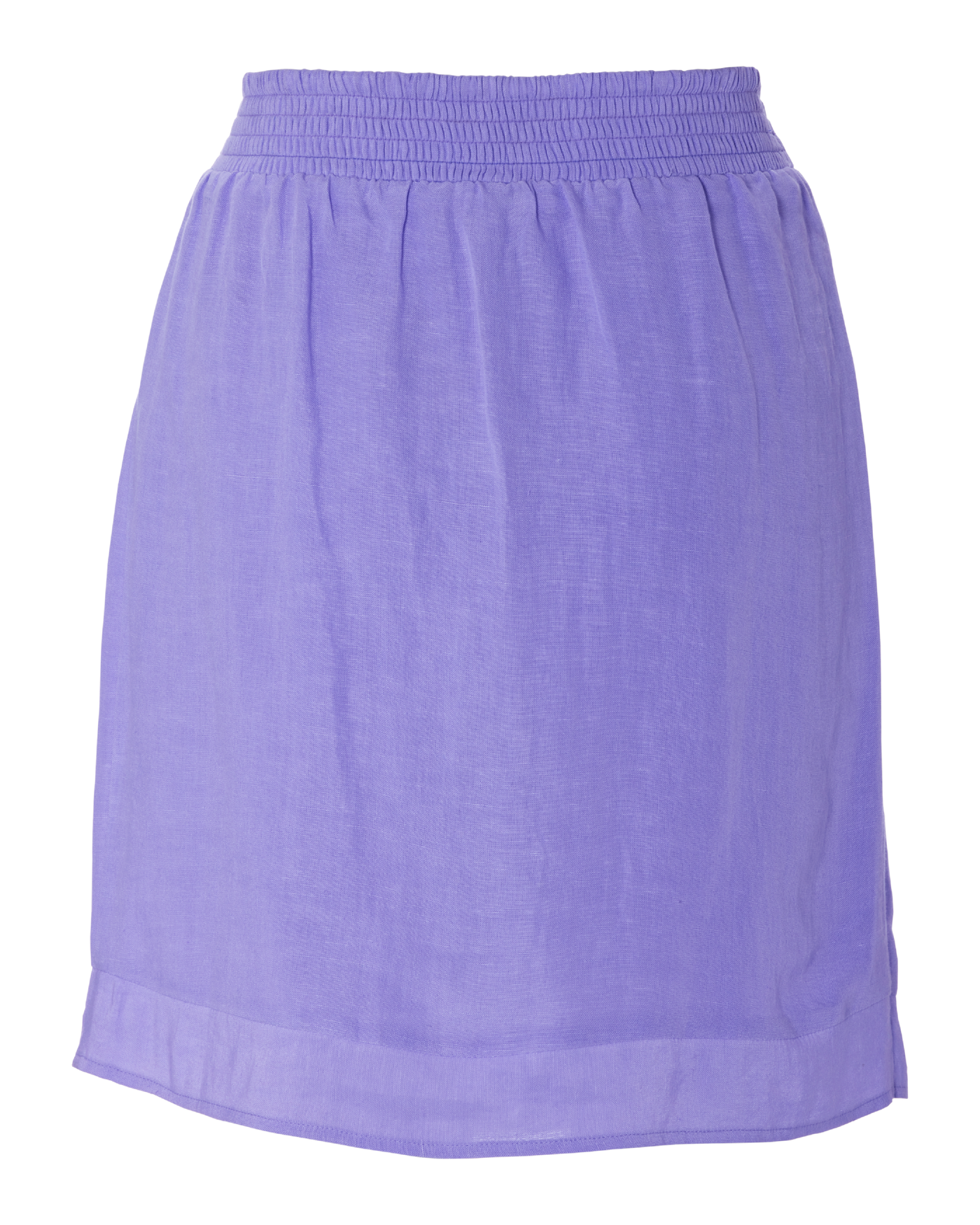 Linen Pull-On Wrap Skort Lavender | Boston Proper