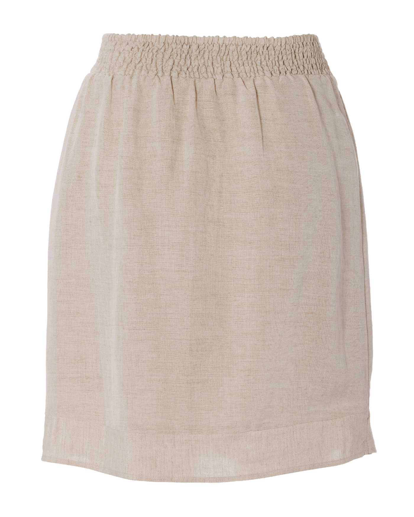 hyeon ヘヨン basil skort Linen Pull-On Wrap Skort - Flax | Boston Proper