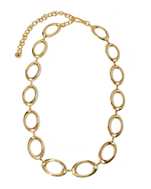 Oval Chain Belt