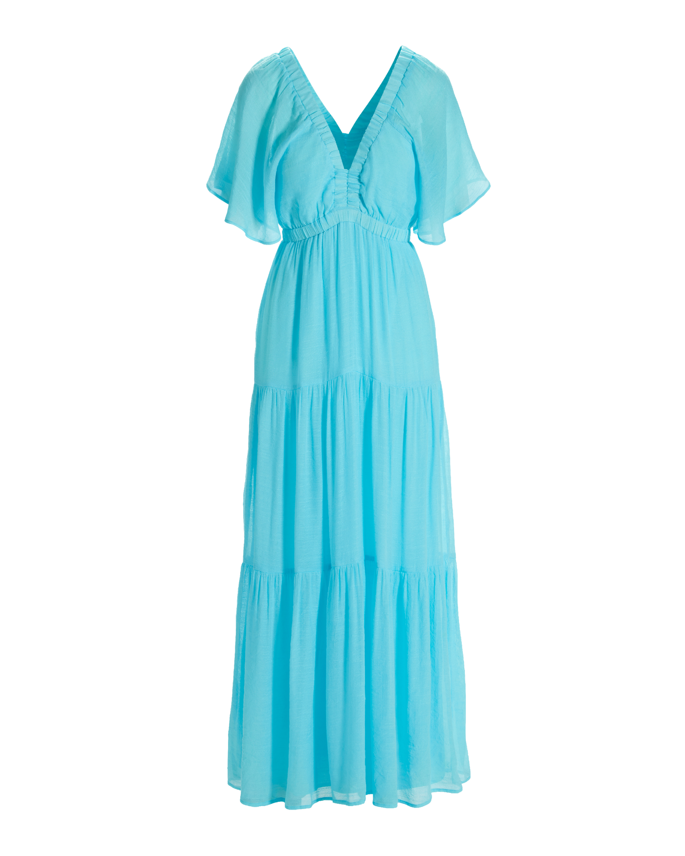 knee length dresses for ladies Brittany Chiffon Maxi Dress