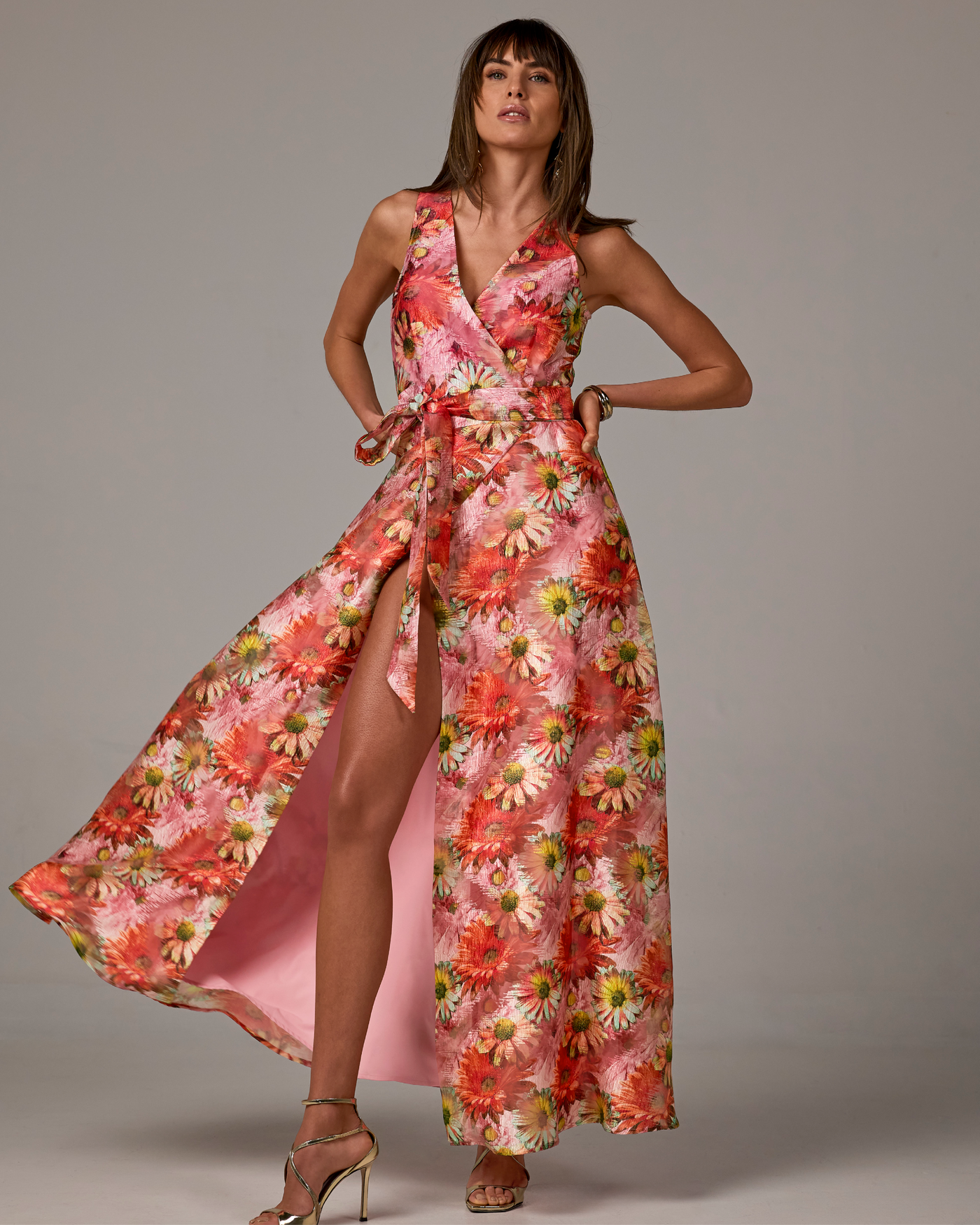 floral sleeveless long dress Women's Summer Maxi Dress Casual V-Neck Sleeveless Sundress Bohemian  Spaghetti Strap Floral Long Maxi Dresses, #01 Blue Small at Amazon Women's  Clothing store