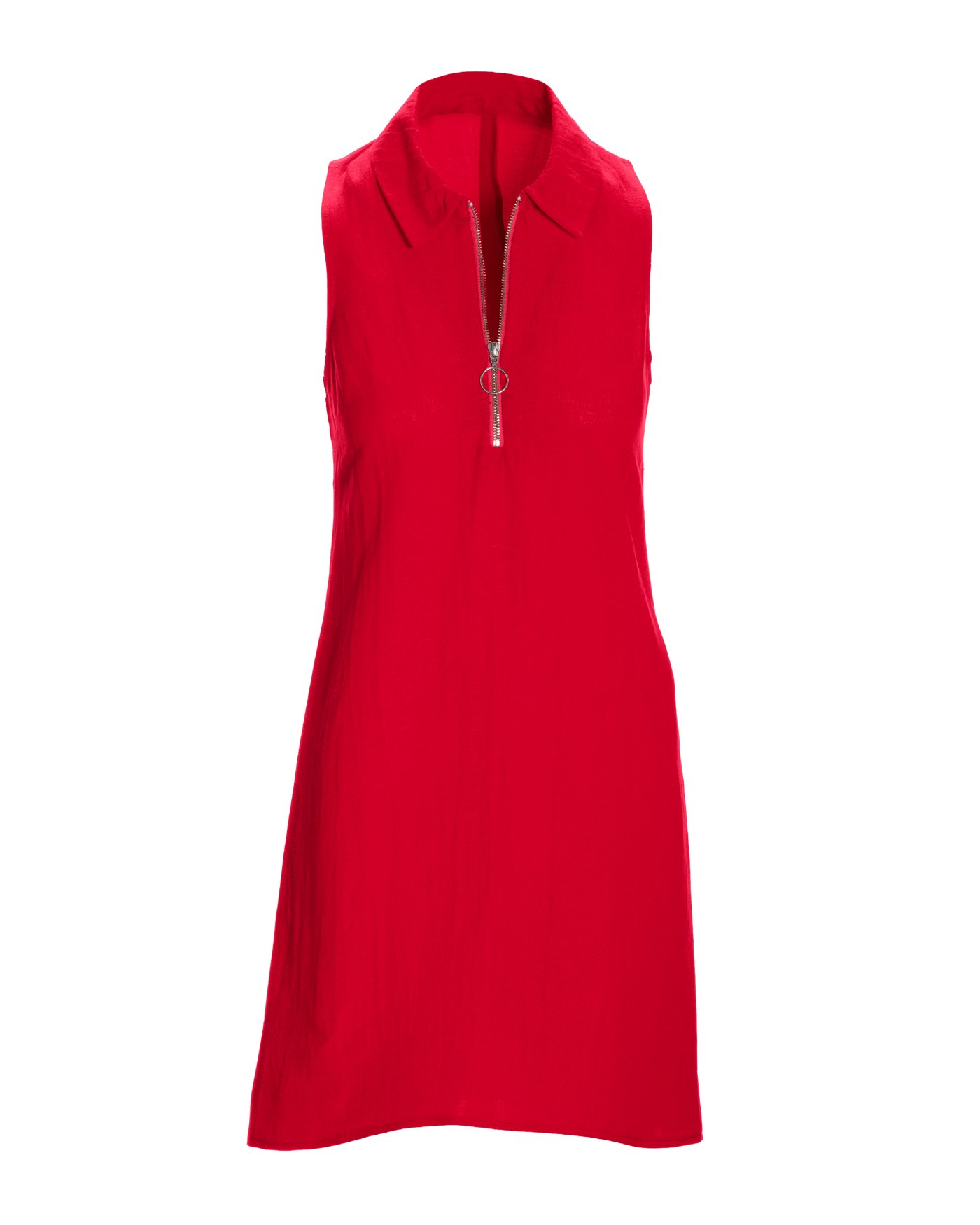 open lace back dress Lillian Linen Shift Dress main image 1