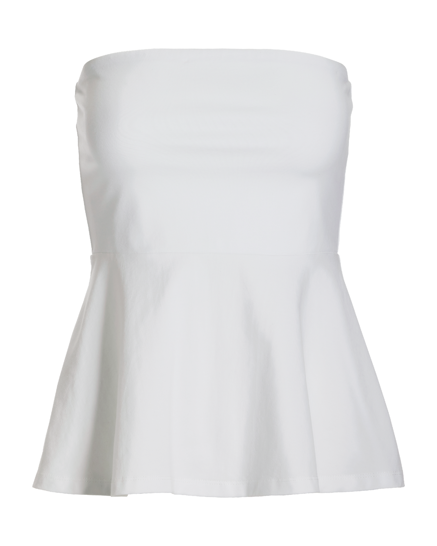 So Sexy Peplum Tube Top Blossom