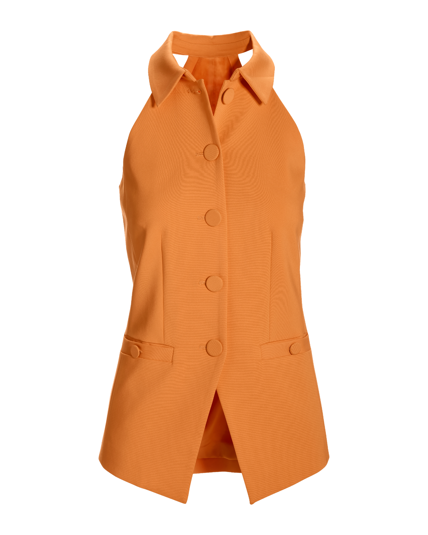 Modern Halter Cut Away Vest Bird of Paradise | Boston Proper