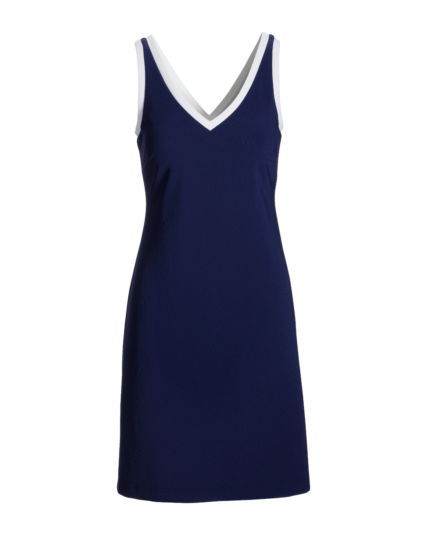 Beyond Travel Sleeveless Colorblock Dress Maritime Navy Multi