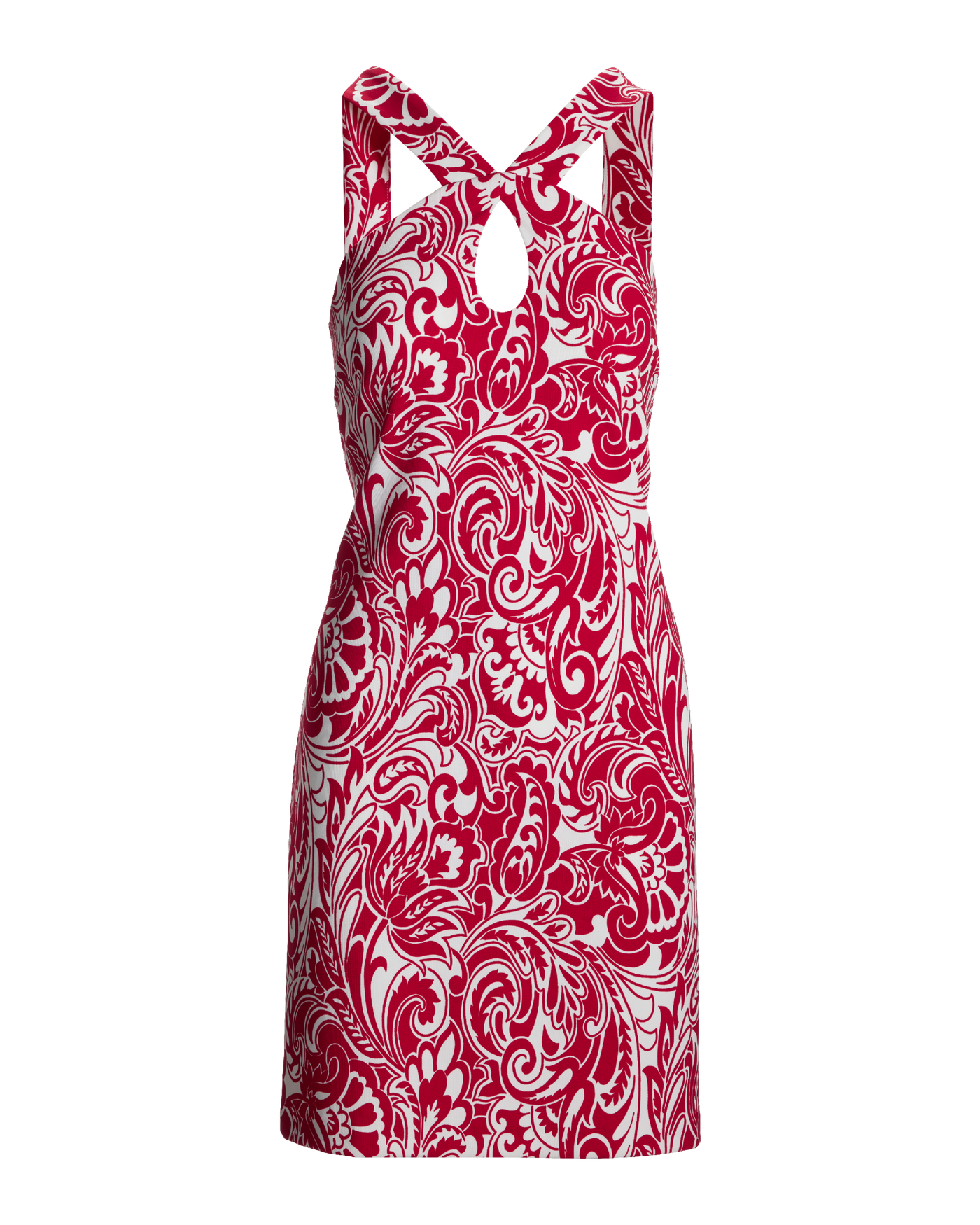 Beyond Travel Print Halter Dress Picnic Paisley