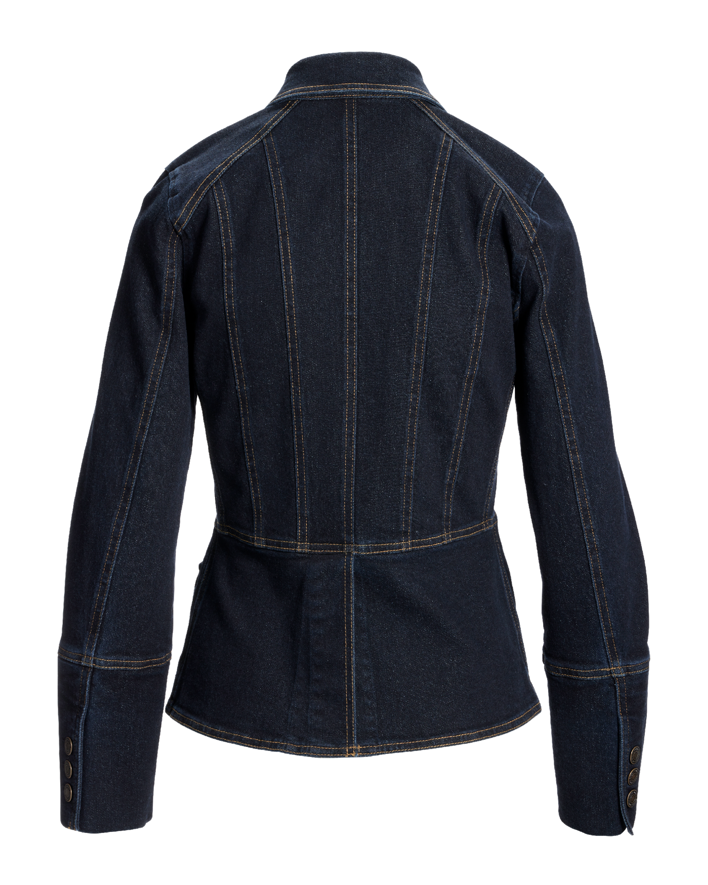 Patch Pocket Chic Denim Jacket Rinse