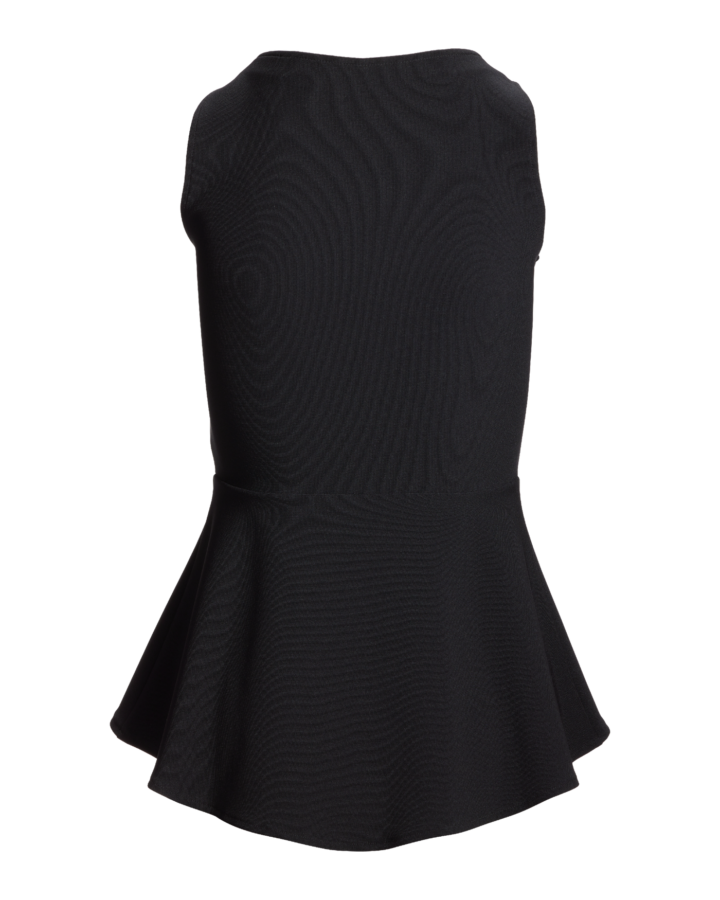 Beyond Travel Sleeveless Peplum Top - Jet Black | Boston Proper