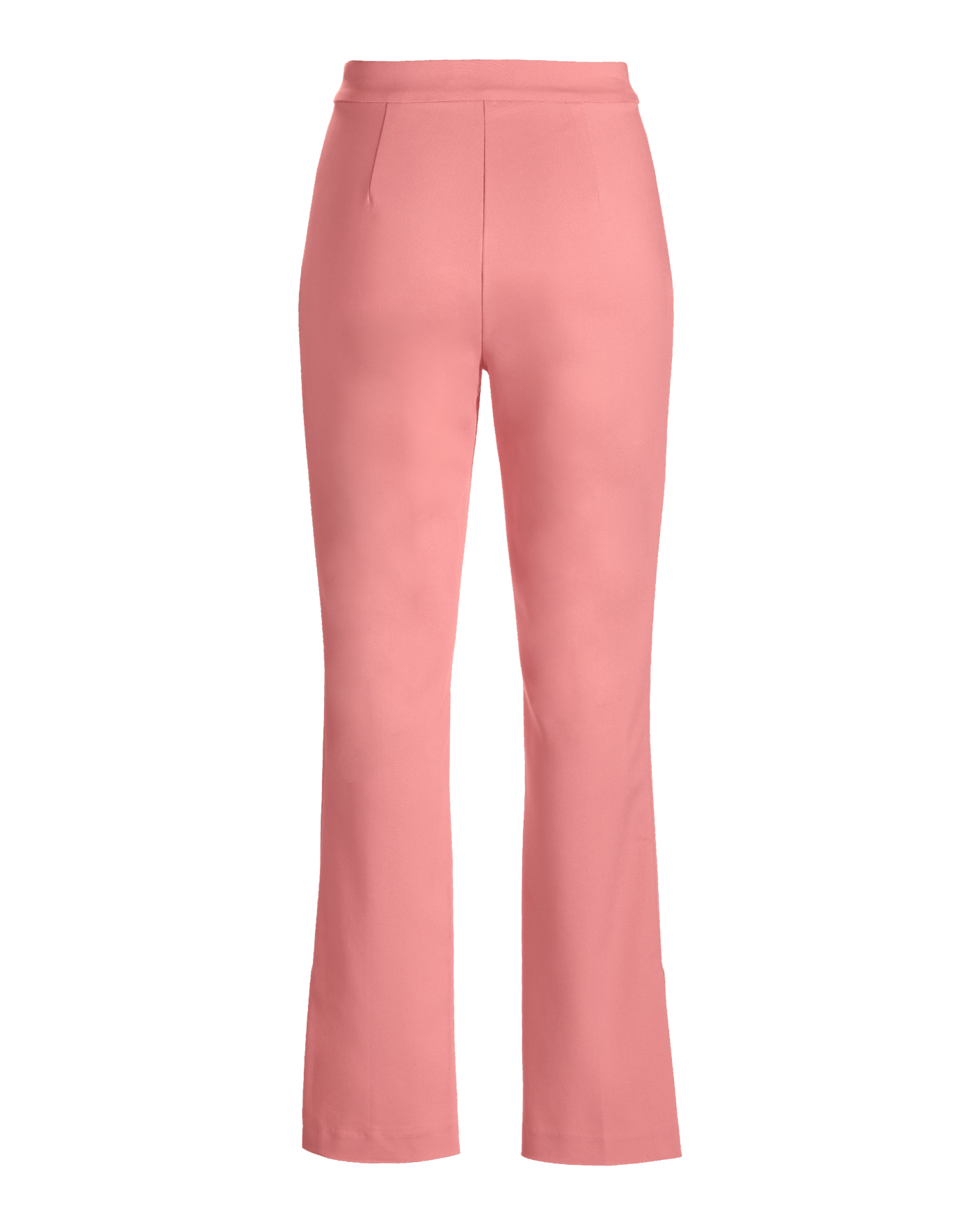 Newport Modern Slim Straight Side Slit Trouser Pant Peony