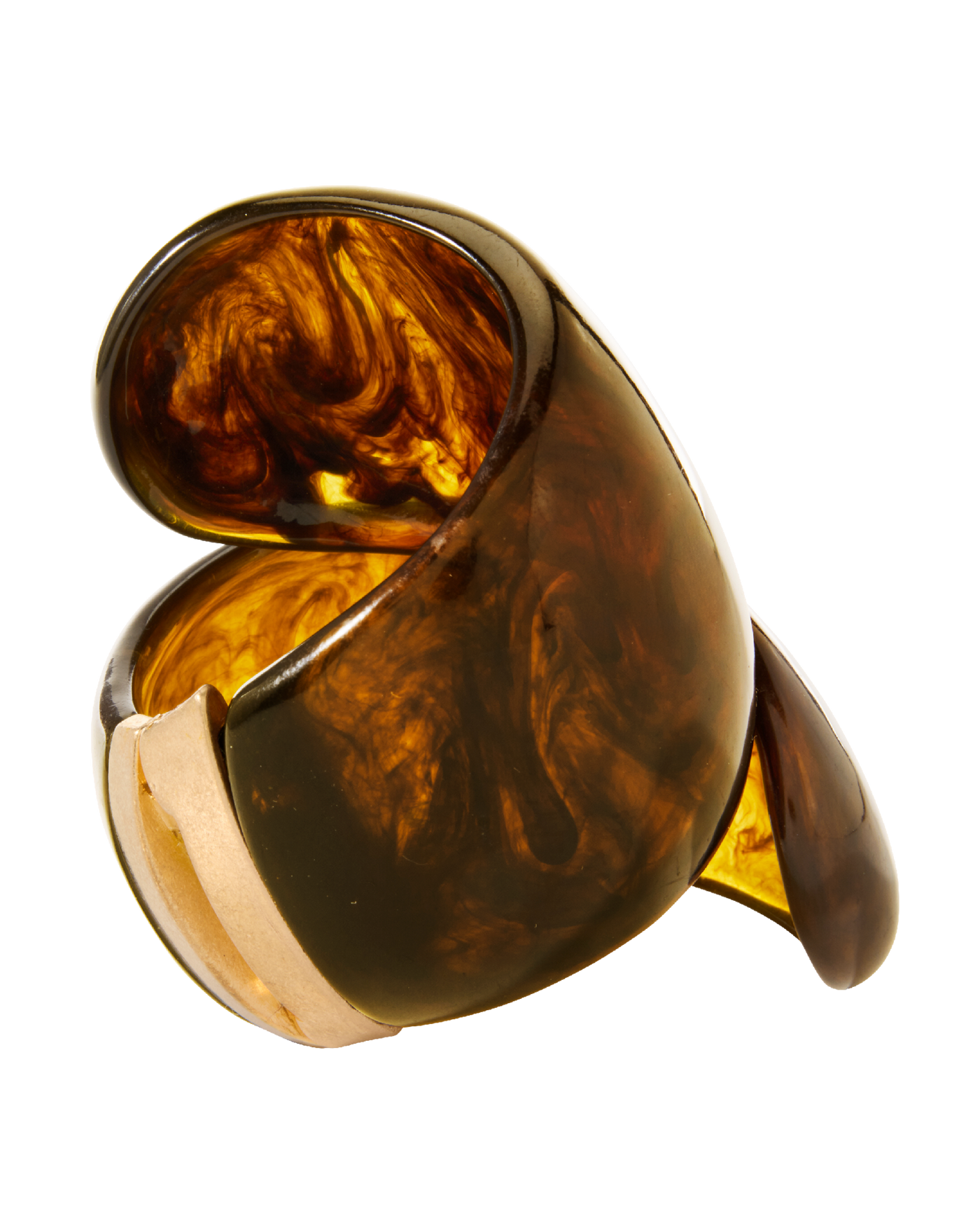 Twisted Cuff Brown