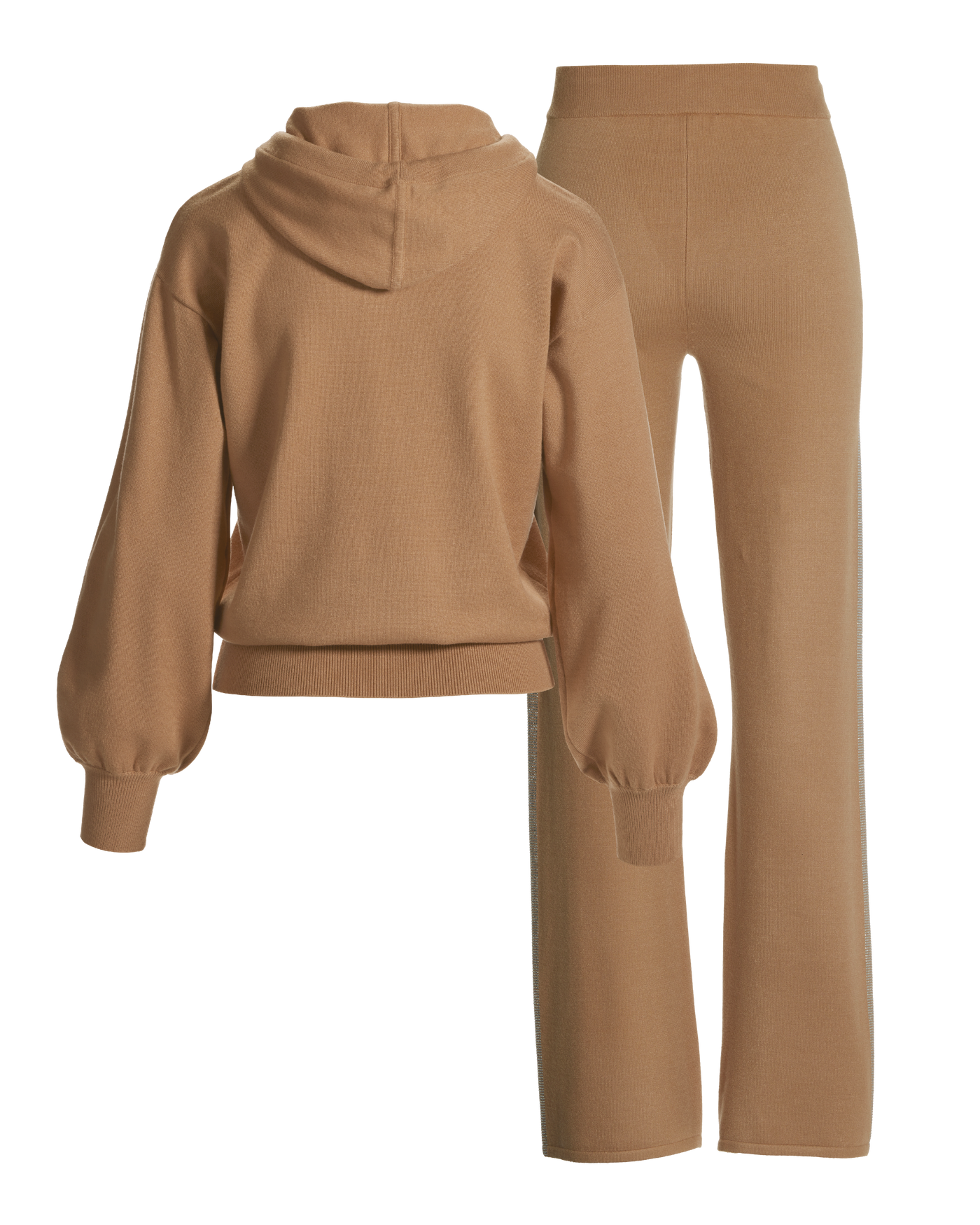 Sweater Lounge Set Tan