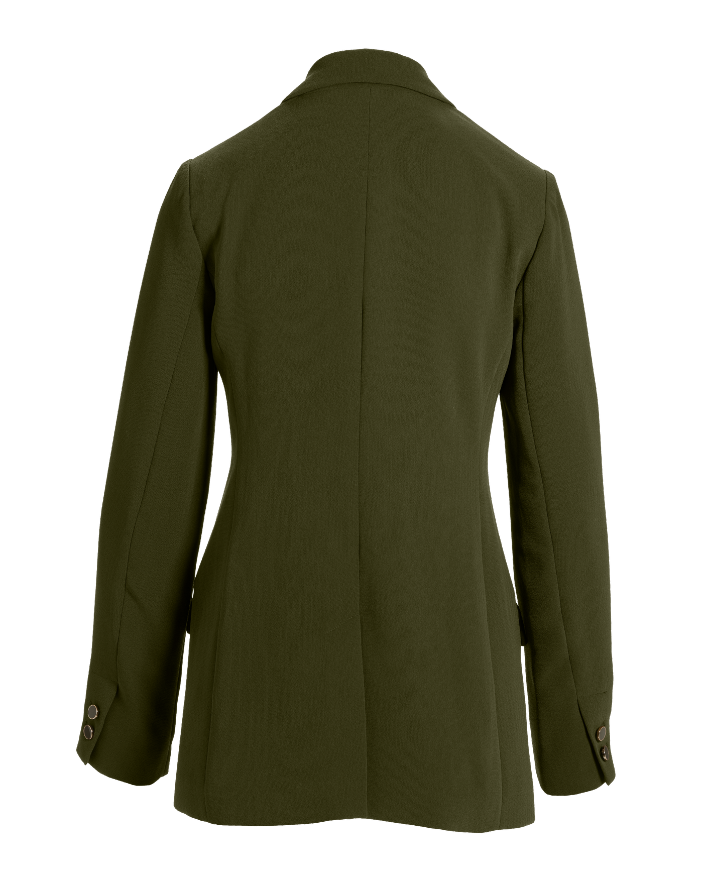 Relaxed Single Button Blazer Olive