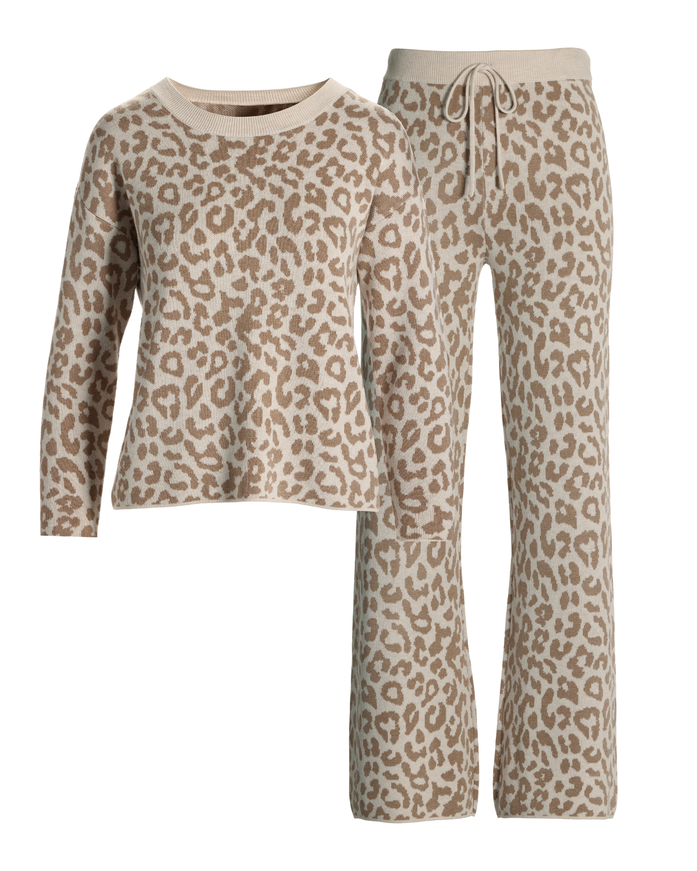 Leopard Sweater Lounge Set - Cozy Cheetah | Boston Proper