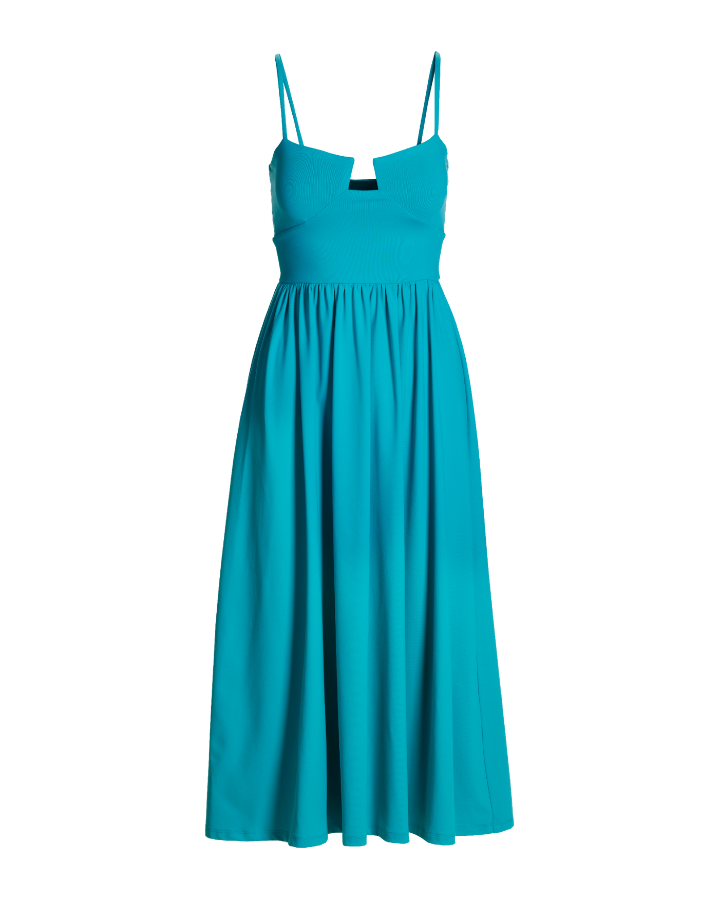 Susana Monaco x Boston Proper Fit and Flare Midi Dress St Tropez