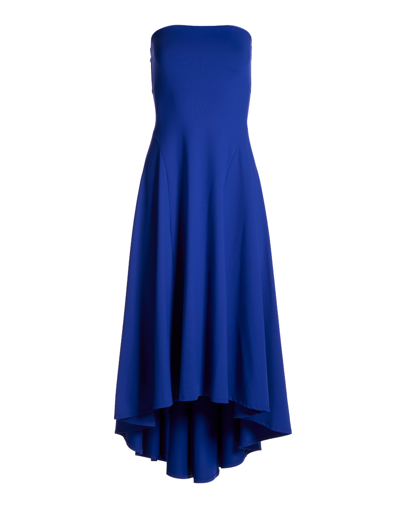 susana monaco strapless side pleat dress Susana Monaco Strapless Side Pleat Dress in White