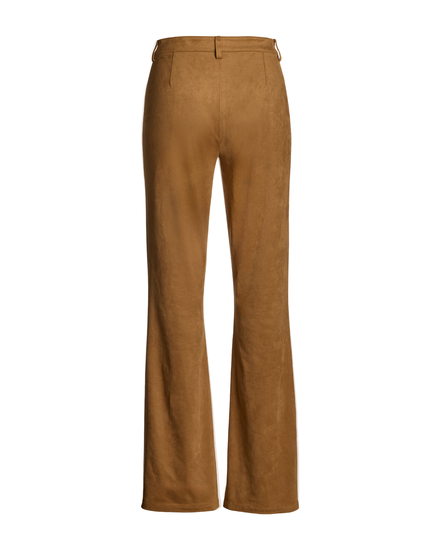 Faux Suede Bootcut Pant Camel