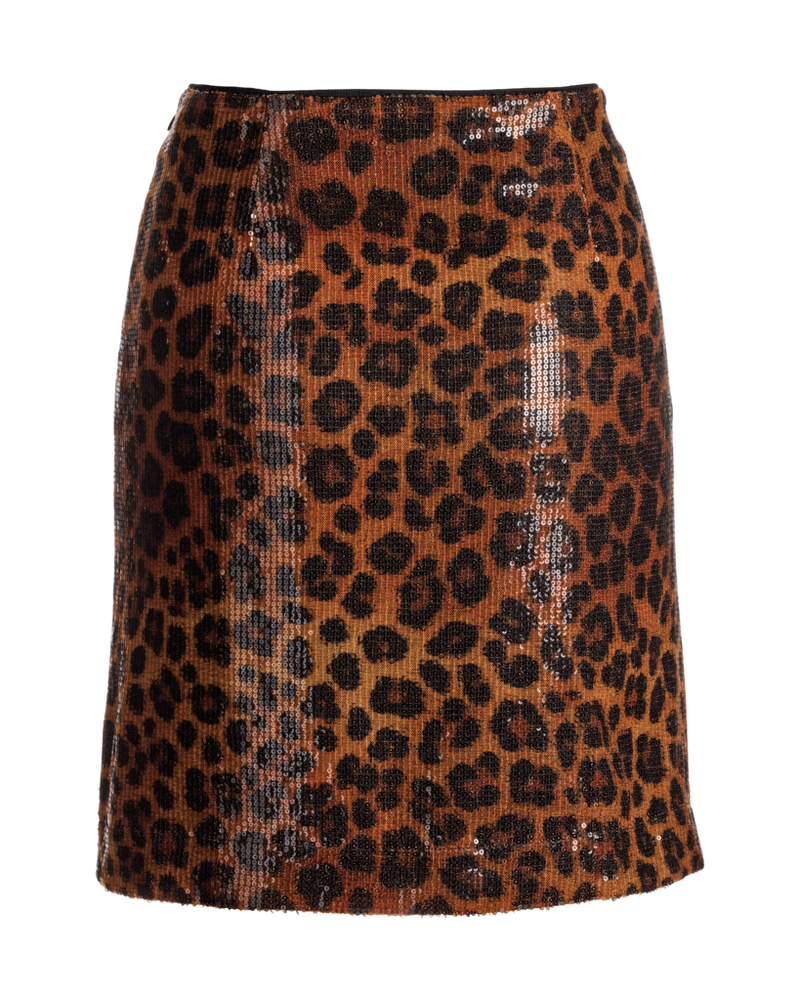 Long Sleeve Printed Turtleneck Fierce Feline