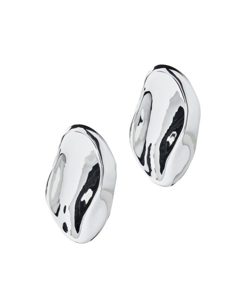 MIA Double Band Raffia Block Heel Silver