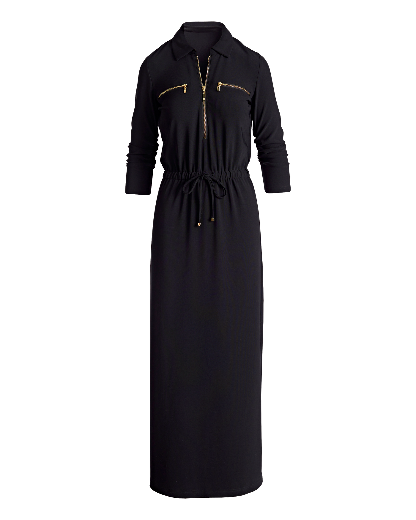 princess polly baby blue dress Briar Long Sleeve Dress - Black