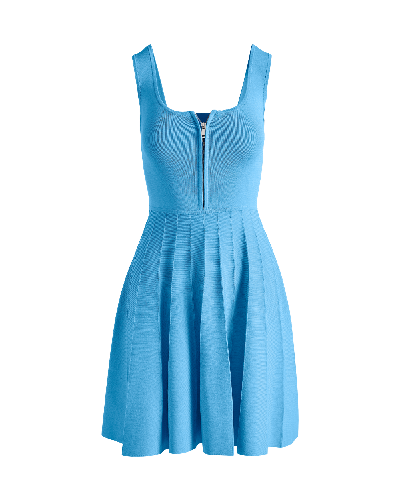 zip front fit and flare dress TCEC Zipper Front Hunter Green Bubble Dress Simply Dixie Boutique Large