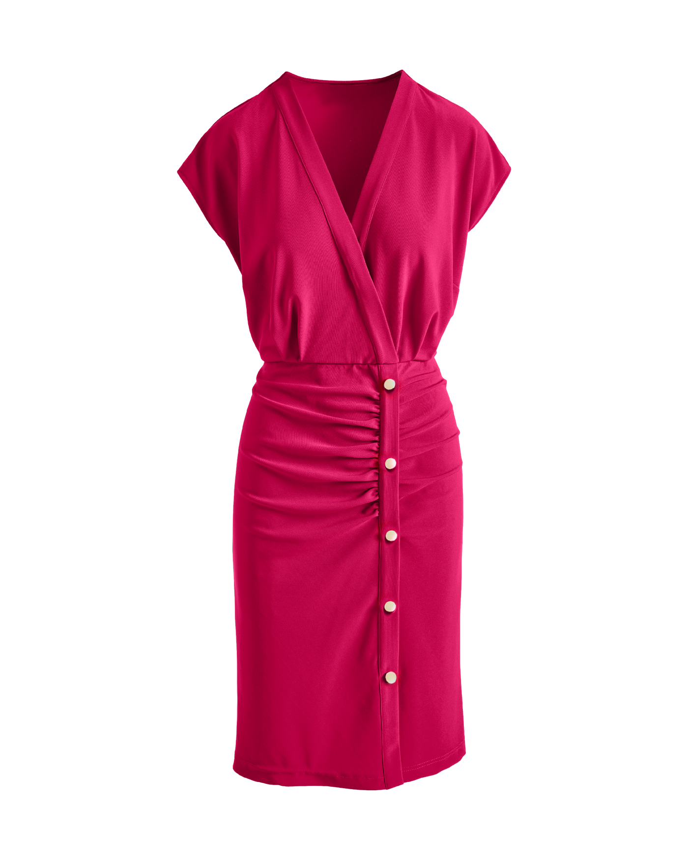 open lace back dress Red Eyelet Tryall Midi Dress
