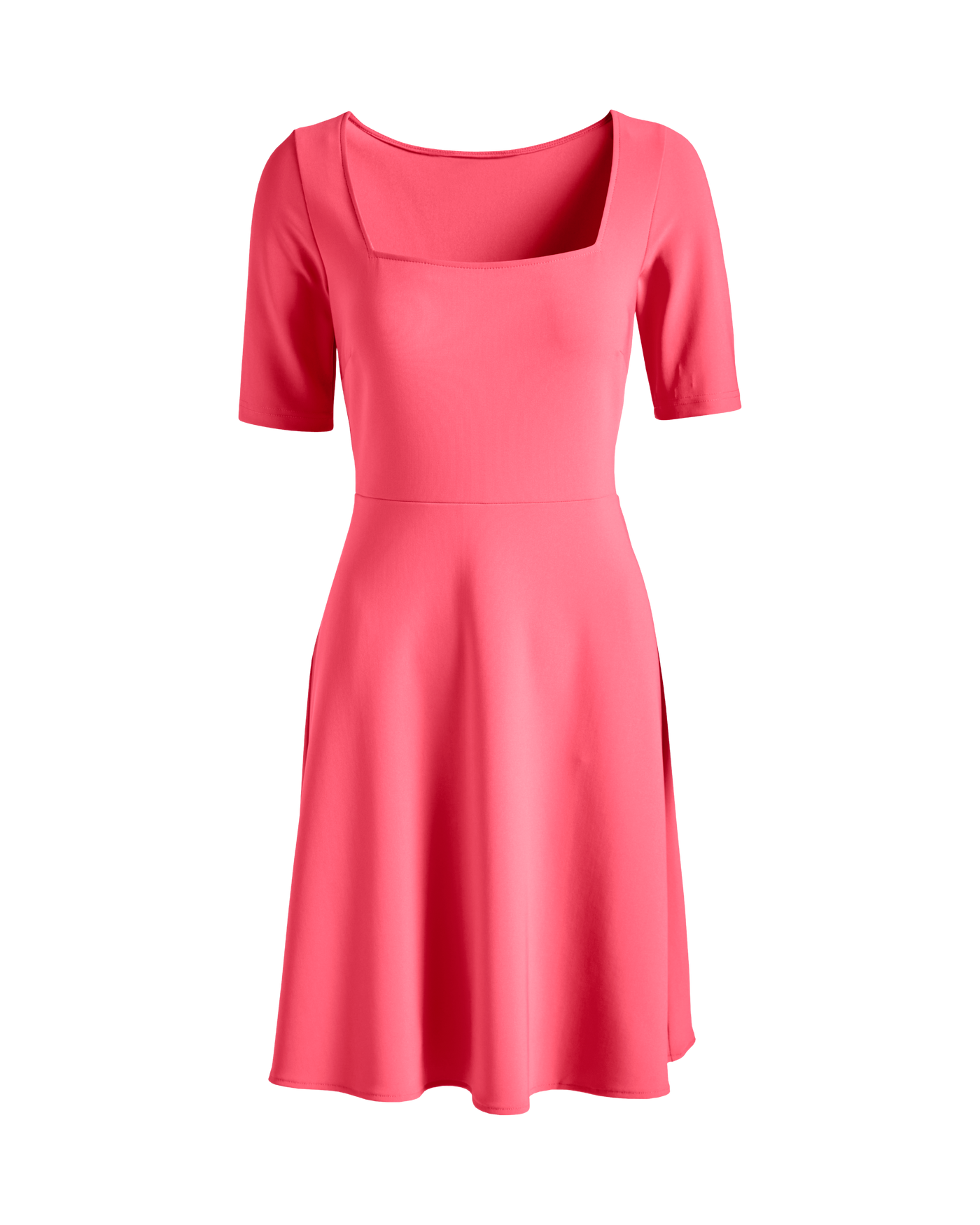 bebe faux leather flare dress Beaded Fit-and-Flare Wedding Dress