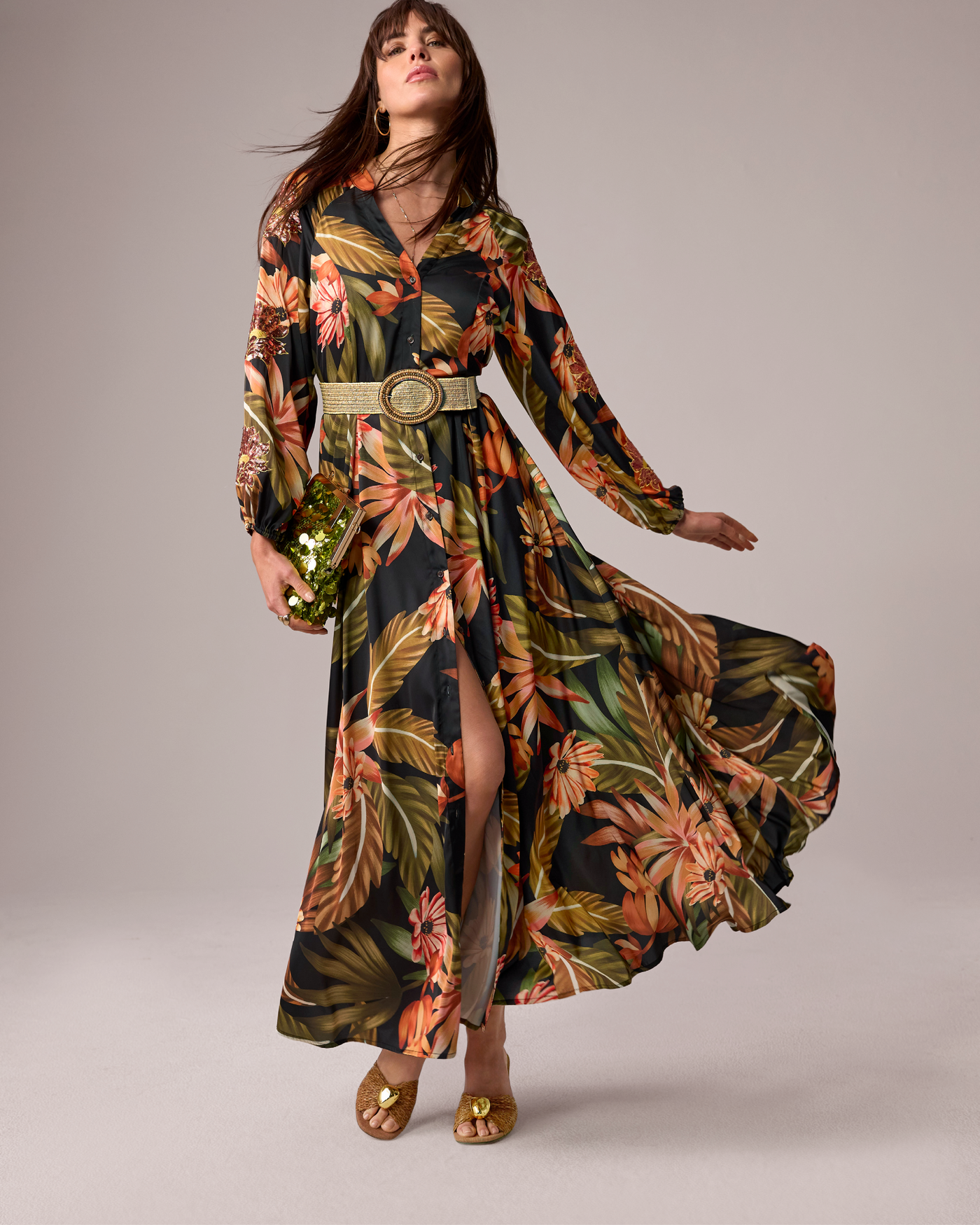 nine west gold dress Nadine Merabi Celina Gold Dress XS