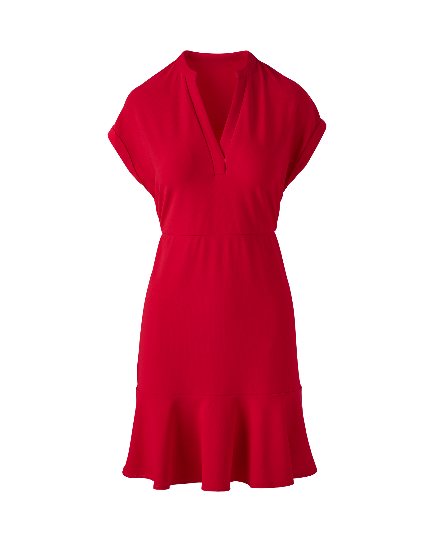Beyond Travel Cap Sleeve Dress - Tango Red | Boston Proper