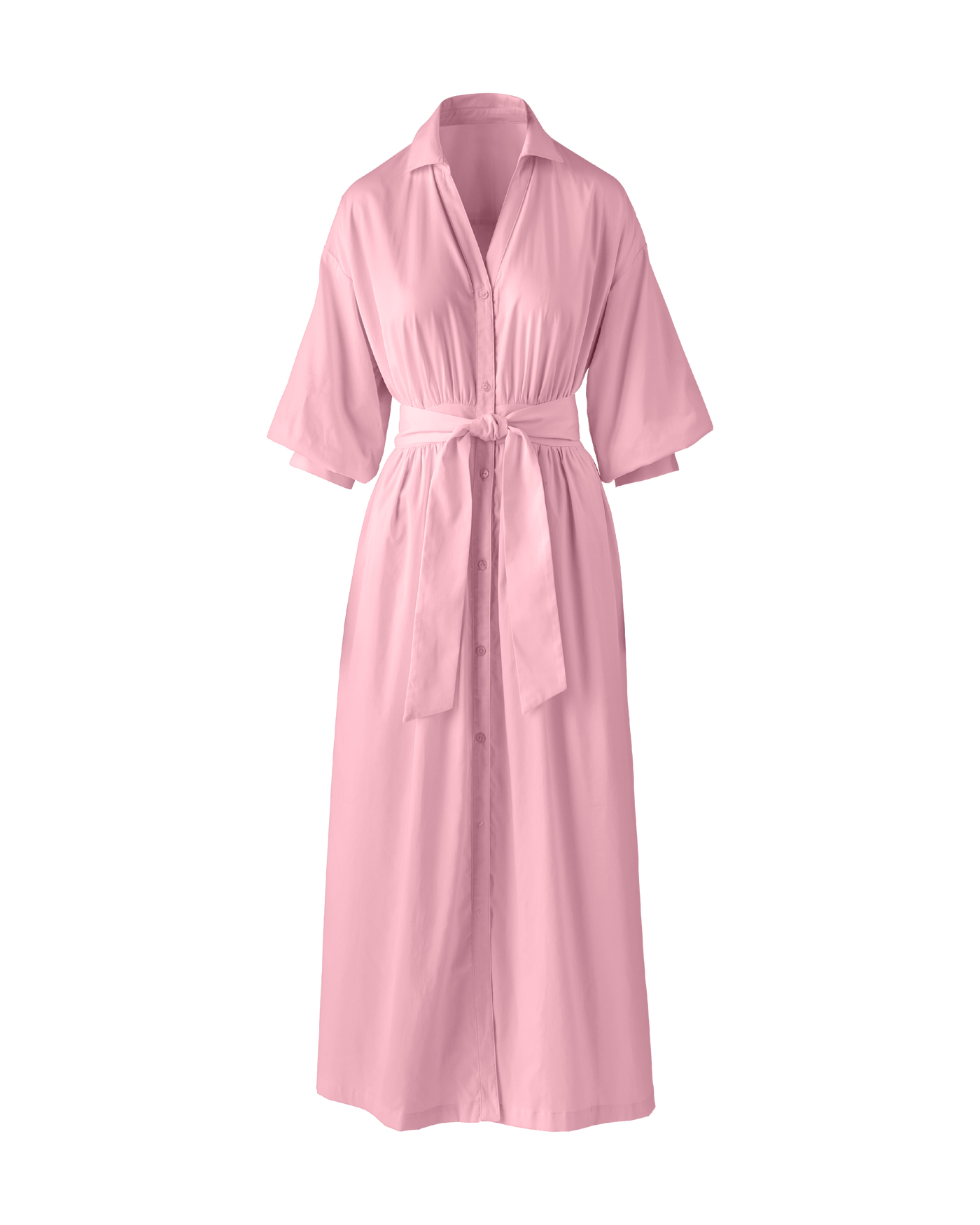 pink poplin maxi dress Elena A Line Poplin Maxi Dress Pink Fashion Nova