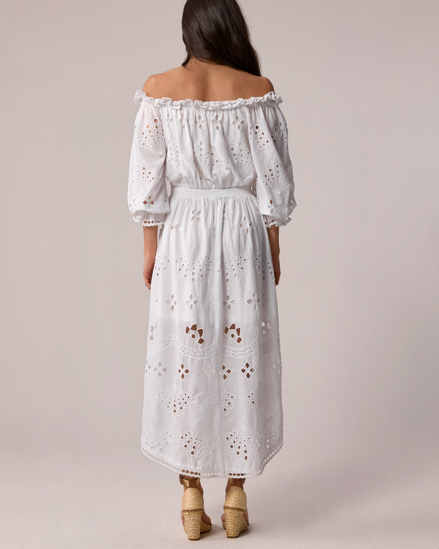 maxi off the shoulder cocktail dress PRETTYGARDEN Maxi Dresses for Women Summer Elegant Floral Off Shoulder