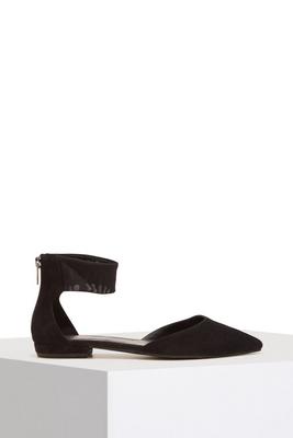 mesh ankle travel flat