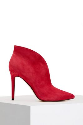 plunging dress bootie
