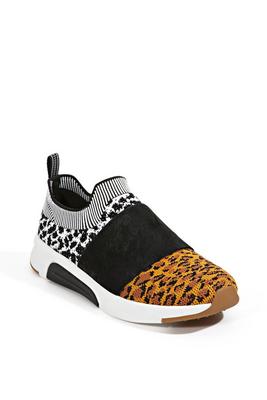 animal print sportknit sneaker
