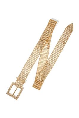 chain rhinestone belt