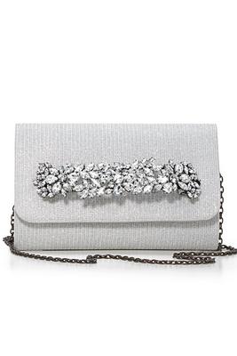 jeweled holiday clutch