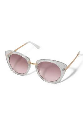glitzy frame sunglasses